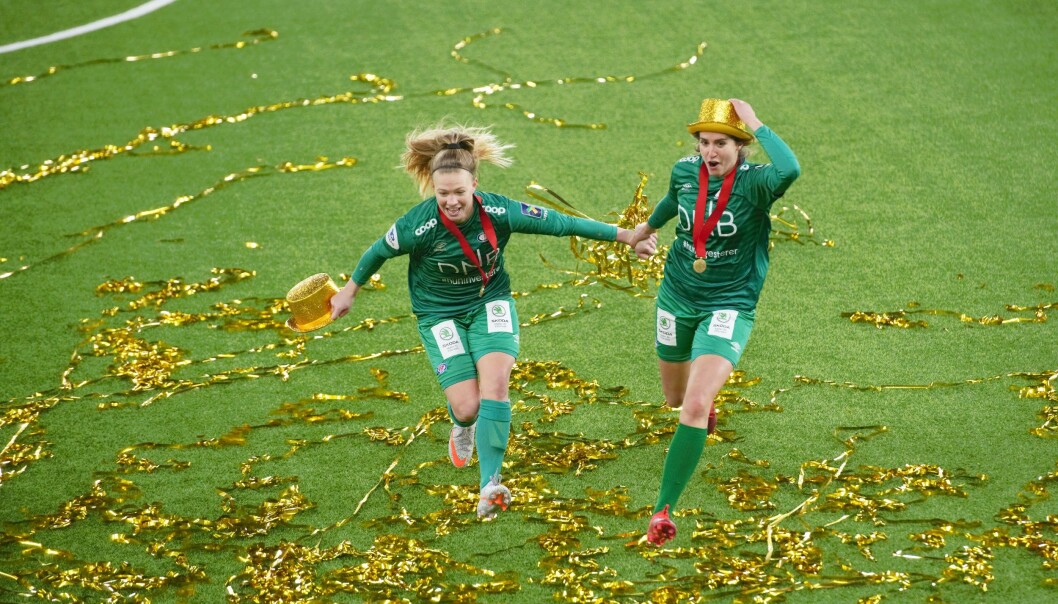 Med førstekeeper Jalen Tompkins (t.v) langtidsskadet, og reservekeeper Hannah Seabert borte fra klubben, håper Guro Pettersen å bli Vålerengas nye førstekeeper. Med førstekeeper Jalen Tompkins (t.v) langtidsskadet, og reservekeeper Hannah Seabert borte fra klubben, håper Guro Pettersen å bli Vålerengas nye førstekeeper.