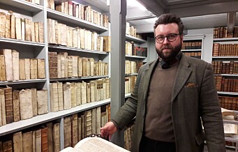 Byens eldste bibliotek fyller 300 år. Her fins den aller første boka om Oslo og en svartebok som lå under gulvet i Vinje stavkirke