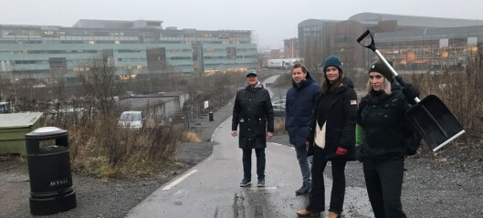 Nå kan det bli foreløpig løsning for park i Nydalen. Men veien er lang til enighet om permanent parkanlegg Nå kan det bli foreløpig løsning for park i Nydalen. Men veien er lang til enighet om permanent parkanlegg