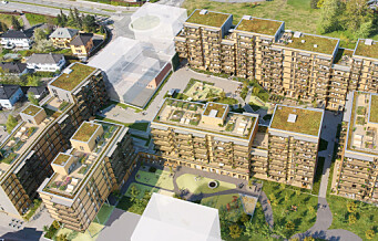 Her, ved Lørenparken, foreslår byrådet å oppføre 320 nye boliger