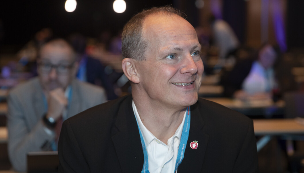 Ketil Solvik-Olsen er ny leder i Oslo Frp og leder ryddearbeidet. Ketil Solvik-Olsen er ny leder i Oslo Frp og leder ryddearbeidet.