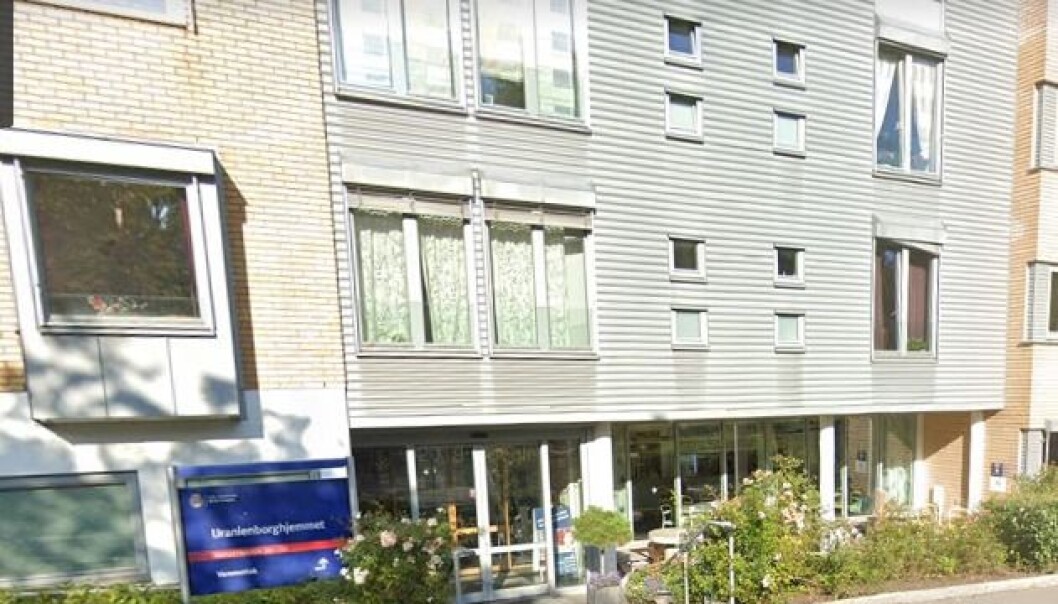 Ni personer er koronasmittet på en avdeling ved Uranienborghjemmet. Fire av dem er beboere mens fem er ansatte. Ni personer er koronasmittet på en avdeling ved Uranienborghjemmet. Fire av dem er beboere mens fem er ansatte.