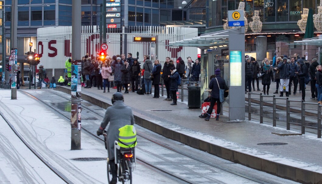 — Vi ser at mange av de permitterte i Oslo har vært permitterte lenge, sier Oslos Nav-direktør Sonja Skinnarland. — Vi ser at mange av de permitterte i Oslo har vært permitterte lenge, sier Oslos Nav-direktør Sonja Skinnarland.