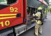 Oslo 20170707. Brannmann og brannbil i Oslo brann- og redningsetat.