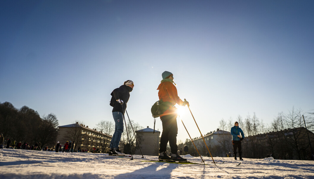 Det nylagte skisporet ved Ola Narr tiltrekker seg mange skiløpere fra nærområdet, og er et kjærkomment tiltak slik at man ikke behøver å reise ut i marka for å gå på ski. Det nylagte skisporet ved Ola Narr tiltrekker seg mange skiløpere fra nærområdet, og er et kjærkomment tiltak slik at man ikke behøver å reise ut i marka for å gå på ski.