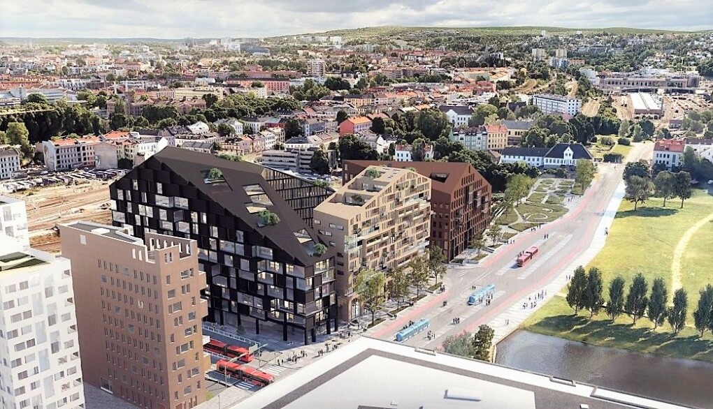 Slik ser HAV deiendom for seg at felt C6 i Bjørvika skal bygges ut. Slik ser HAV deiendom for seg at felt C6 i Bjørvika skal bygges ut.