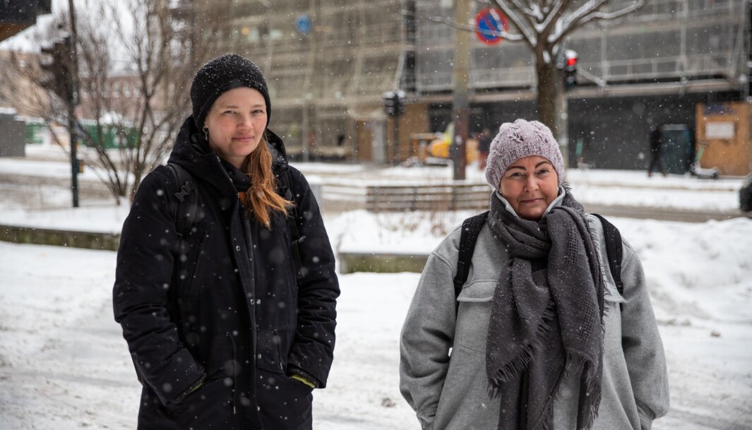 Mari Løken (til venstre) og Cathrine Skårn mener det er nødvendig med en ekstra innsats for kommunale leietagere Mari Løken (til venstre) og Cathrine Skårn mener det er nødvendig med en ekstra innsats for kommunale leietagere