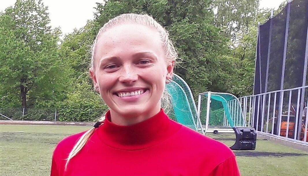 Damelagets kaptein Helene Marjavara Inselseth håper pengene kan brukes til framtidige skeidspillere på alle nivåer Damelagets kaptein Helene Marjavara Inselseth håper pengene kan brukes til framtidige skeidspillere på alle nivåer