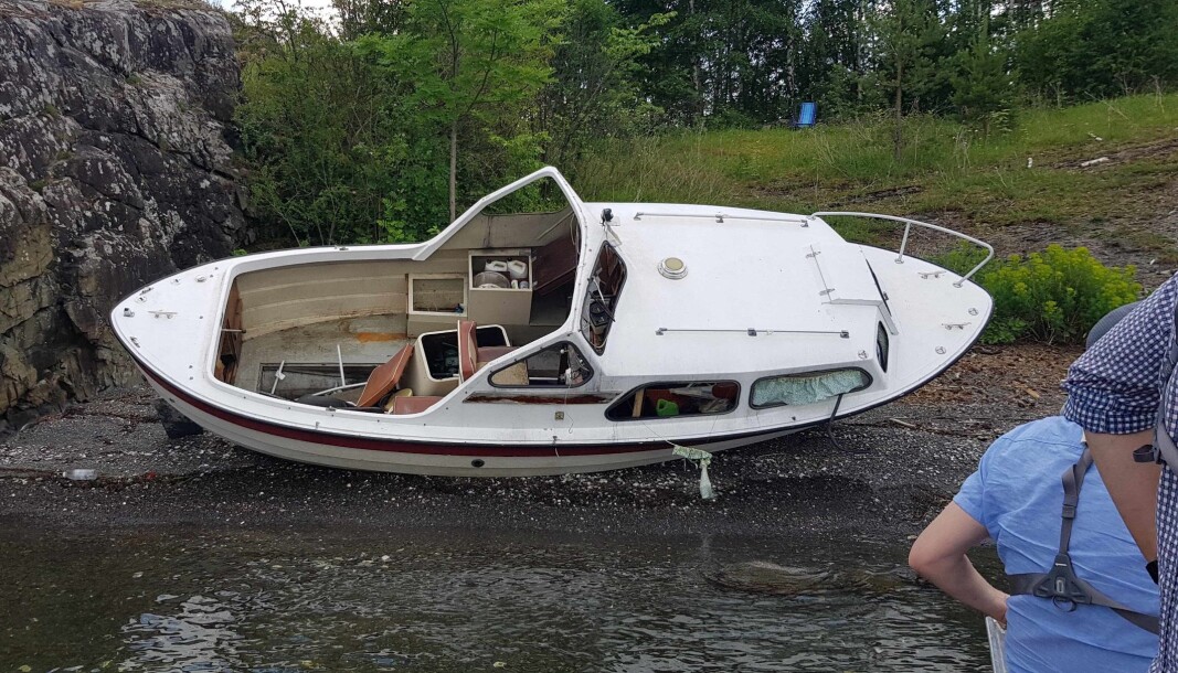 Det lå tonnevis av tomme båter langs strendene i Indre oslofjord, viste det seg i sommer. Det lå tonnevis av tomme båter langs strendene i Indre oslofjord, viste det seg i sommer.