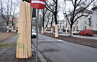 Alt klart for anleggsmaskiner i Gyldenløves gate: - Vær forberedt på støy, advarer bymiljøetaten