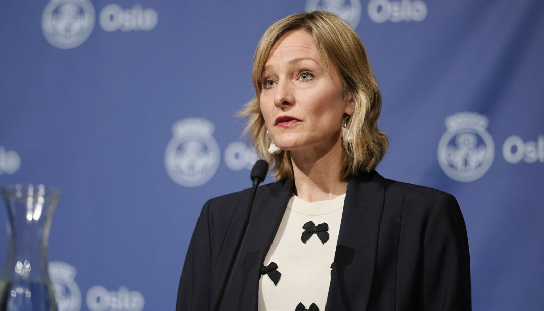 Skolebyråd Inga Marte Thorkildsen (SV) gjeninnfører rødt nivå i Oslos videregående skoler. Skolebyråd Inga Marte Thorkildsen (SV) gjeninnfører rødt nivå i Oslos videregående skoler.