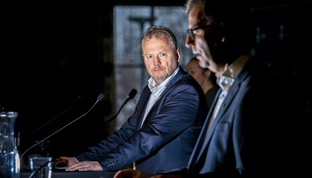 Byrådsleder Raymond Johansen og helsebyråd Robert Steen (til h.) skulle gjerne hatt enda flere vaksinedoser til utsatte oslobydeler. Byrådsleder Raymond Johansen og helsebyråd Robert Steen (til h.) skulle gjerne hatt enda flere vaksinedoser til utsatte oslobydeler.