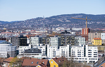 Utbyggere: Oslo har byggeklare tomter til bare 7.022 nye boliger