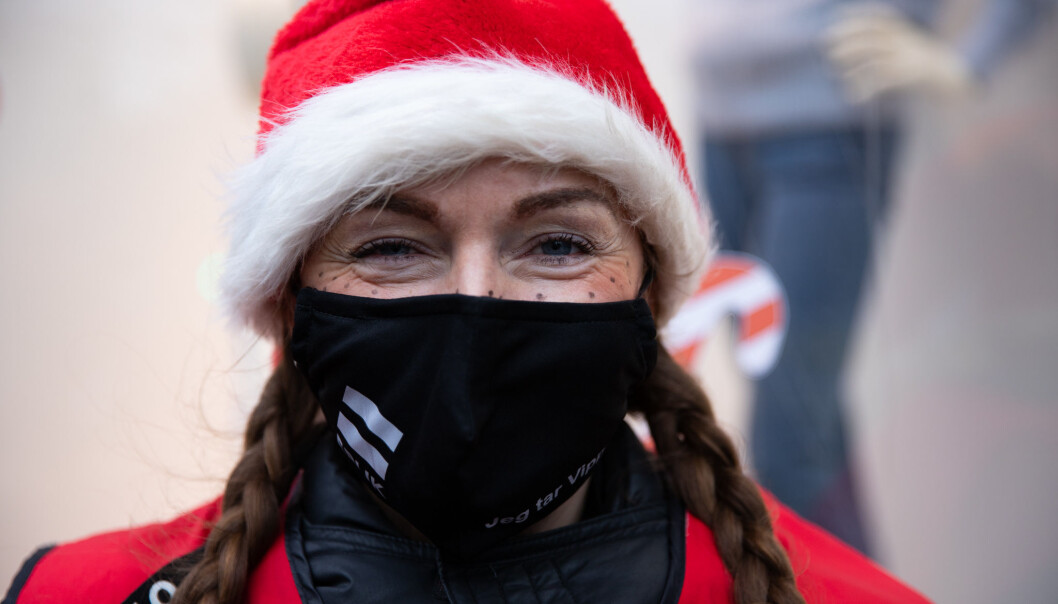 Janne er en av mange Erlik-selgere som baserer seg på inntektene hun får fra magasinsalget. Her fra julen 2020. Janne er en av mange Erlik-selgere som baserer seg på inntektene hun får fra magasinsalget. Her fra julen 2020.