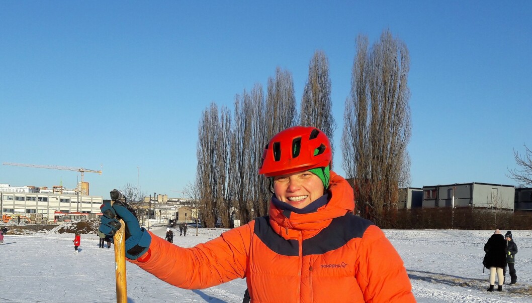 AKS-leder Åshild Vaaler ved Gamlebyen skole var en av de som ba om hjelp til å få brøytet Vannspeilet i vinter