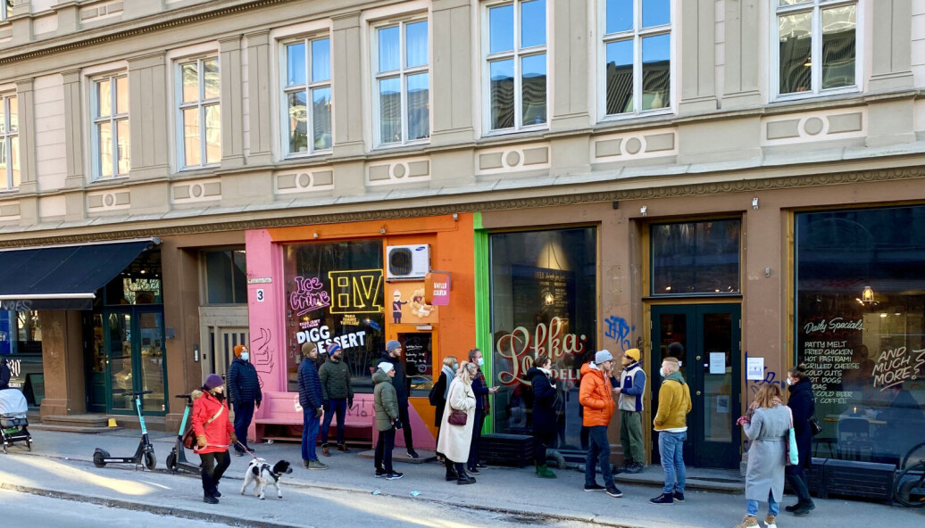 Løkka Deli er blant nyetableringene under koronaen. Modig, mener Jan Robert i Visit Løkka. Løkka Deli er blant nyetableringene under koronaen. Modig, mener Jan Robert i Visit Løkka.
