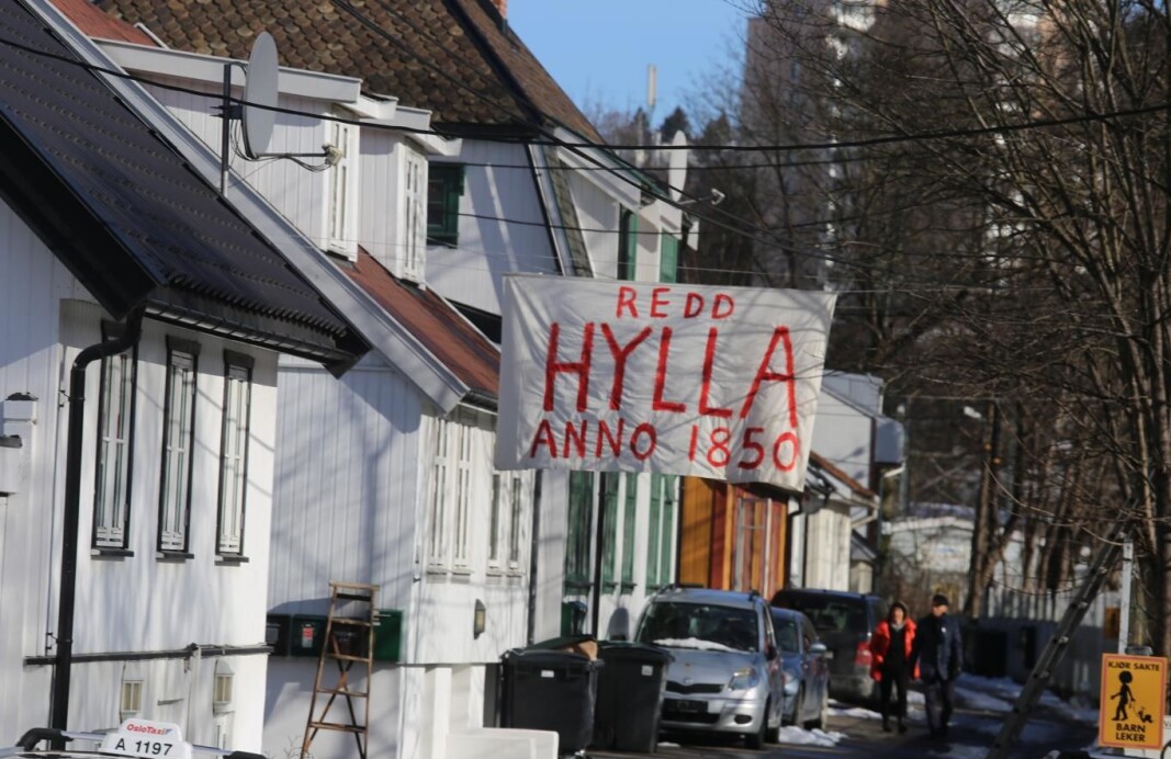 Senterpartiets Morten Edvardsen mener det er viktig å bevare den verneverdige trehusbebyggelsen på Hylla i Kværnerdalen. Senterpartiets Morten Edvardsen mener det er viktig å bevare den verneverdige trehusbebyggelsen på Hylla i Kværnerdalen.