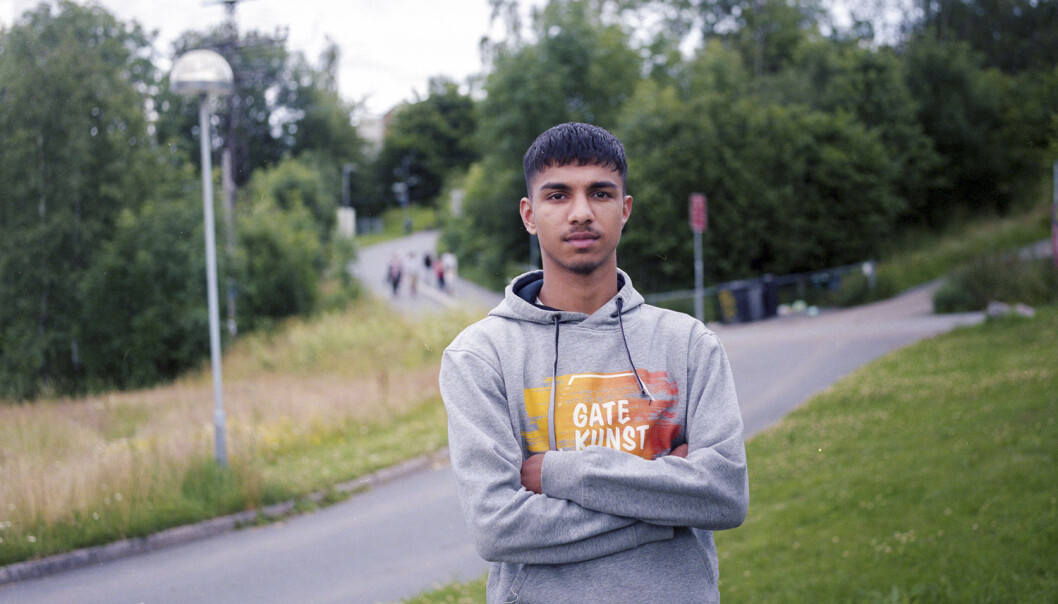 Muhayudin «Mayo» Awan (17): – Det ble mye press for å bli ferdig, og jeg tror jeg hadde gjort det bedre på skolen hvis ikke det var for pandemien. Muhayudin «Mayo» Awan (17): – Det ble mye press for å bli ferdig, og jeg tror jeg hadde gjort det bedre på skolen hvis ikke det var for pandemien.