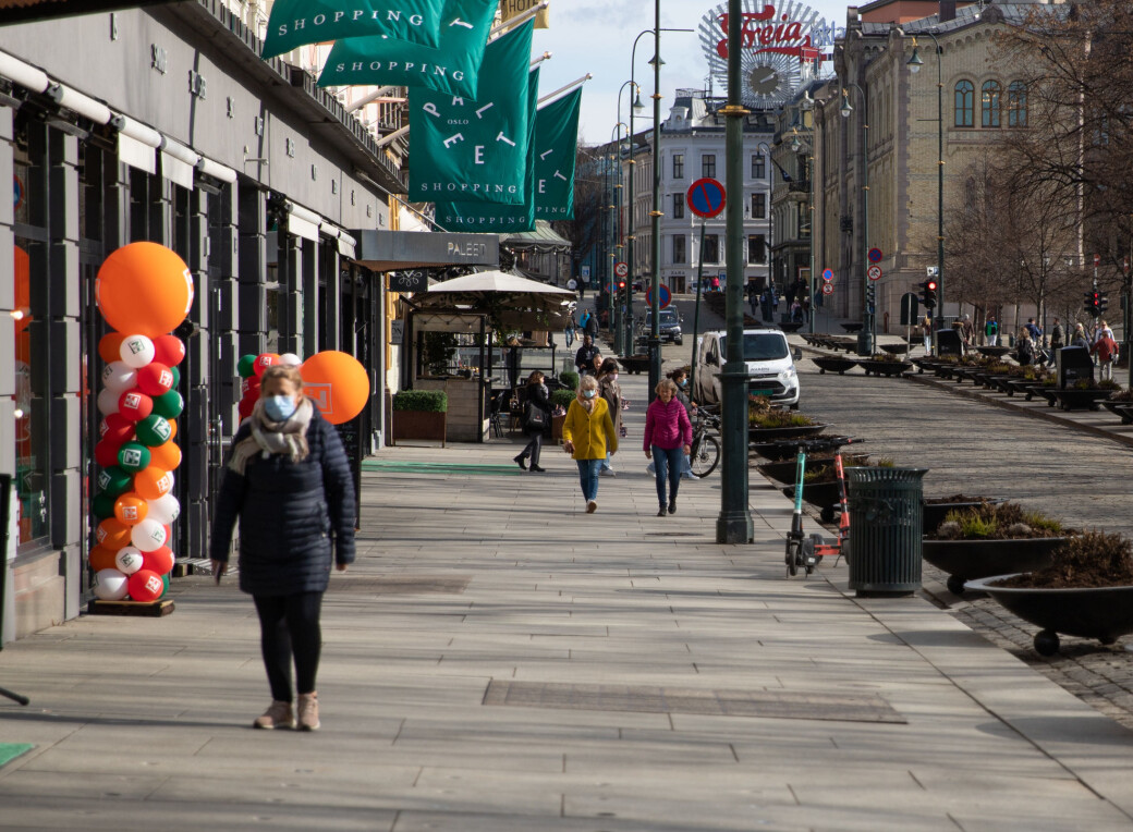 Om lag 24.000 personer testet seg i Oslo gjennom sist uke. De tre foregående ukene var tallene om lag 48.000. Foto: André Kjernsli Om lag 24.000 personer testet seg i Oslo gjennom sist uke. De tre foregående ukene var tallene om lag 48.000. Foto: André Kjernsli