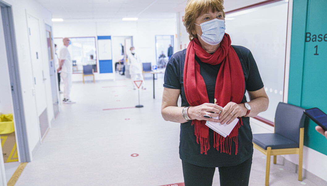 Oslo-ordfører Marianne Borgen håper at hovedstaden skal få håper at vi skal få enda flere vaksiner slik at vaksineringen i storbyen kan gå fortere. Oslo-ordfører Marianne Borgen håper at hovedstaden skal få håper at vi skal få enda flere vaksiner slik at vaksineringen i storbyen kan gå fortere.