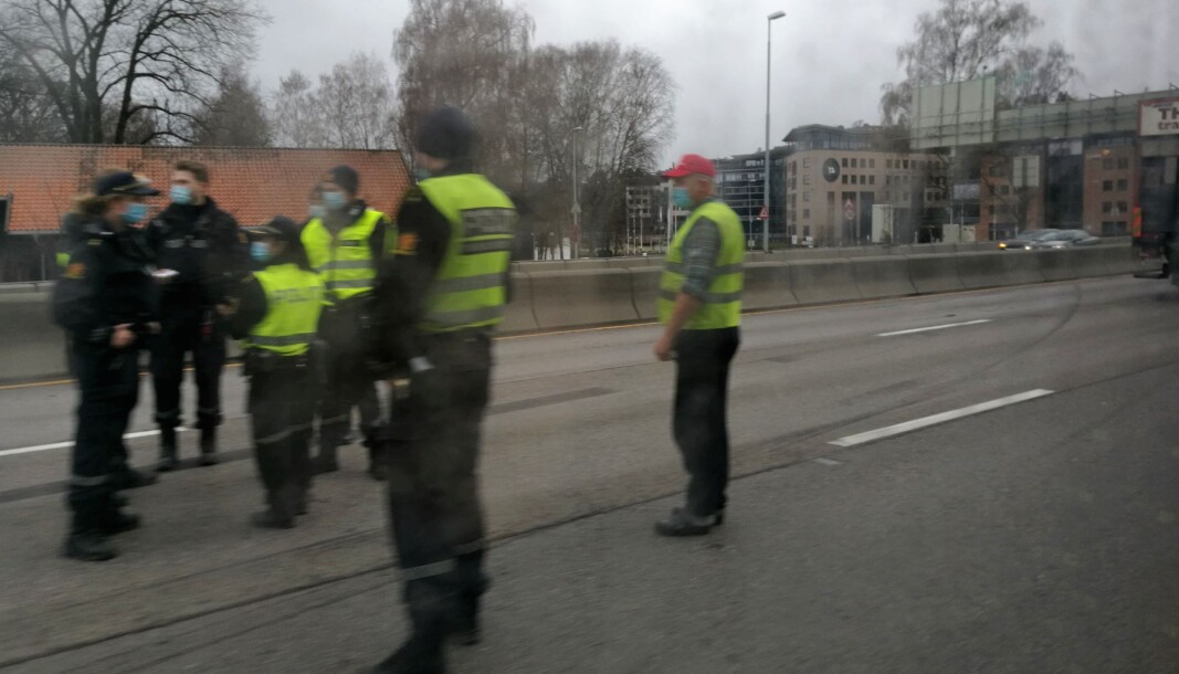 Ingen personer er skadet i ulykken ved Lysaker. Ingen personer er skadet i ulykken ved Lysaker.