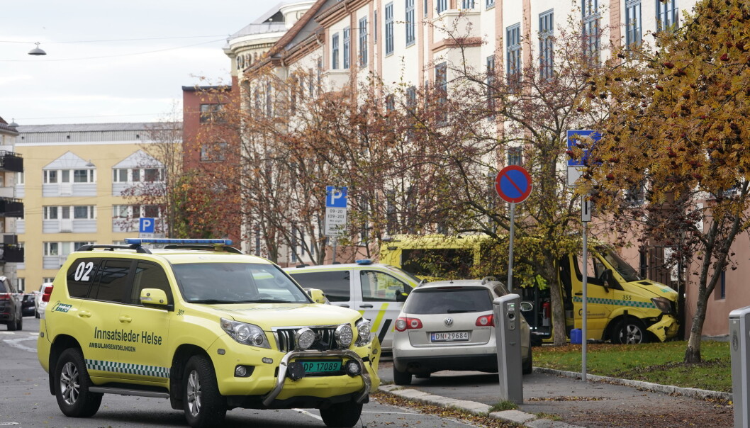 Under jakten på ambulansen fikk politiet vite at en barnevogn var påkjørt. Da trodde politimannen som vitnet i retten at ett barn var blitt drept. Under jakten på ambulansen fikk politiet vite at en barnevogn var påkjørt. Da trodde politimannen som vitnet i retten at ett barn var blitt drept.