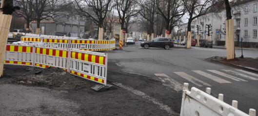Fjernet verneverdig stein under bygging av sykkelvei i Gyldenløves gate: - Uheldig, svarer Lan Marie Berg (MDG) Fjernet verneverdig stein under bygging av sykkelvei i Gyldenløves gate: - Uheldig, svarer Lan Marie Berg (MDG)