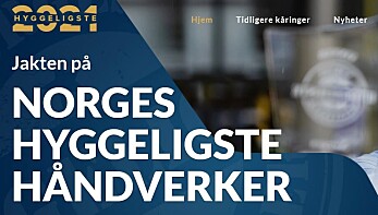 På nettsiden hyggeligst.no kan du nominere håndverkeren du mener er hyggeligst. På nettsiden hyggeligst.no kan du nominere håndverkeren du mener er hyggeligst.