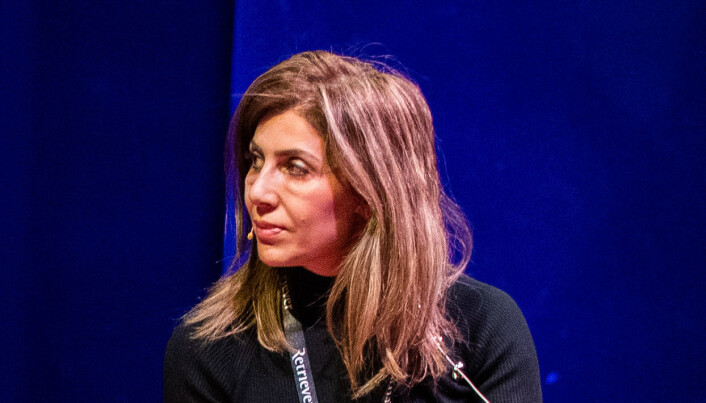 Fevziye Kaya Sørebø som ble skutt og drept på Frogner i Oslo onsdag morgen. Bildet er tatt på en journalistkonferanse i 2019, der Sørebø var engasjert som tolk. Fevziye Kaya Sørebø som ble skutt og drept på Frogner i Oslo onsdag morgen. Bildet er tatt på en journalistkonferanse i 2019, der Sørebø var engasjert som tolk.
