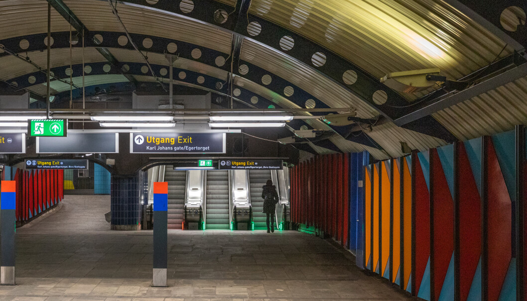 Det er stans i T-banetrafikken i Oslo sentrum i helgen på grunn av vedlikeholdstiltak. Det er stans i T-banetrafikken i Oslo sentrum i helgen på grunn av vedlikeholdstiltak.