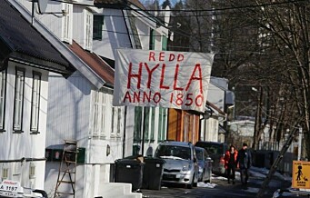 Aksjonister oppfordrer til klagestorm mot bystyrevedtak om riving av husene på Hylla