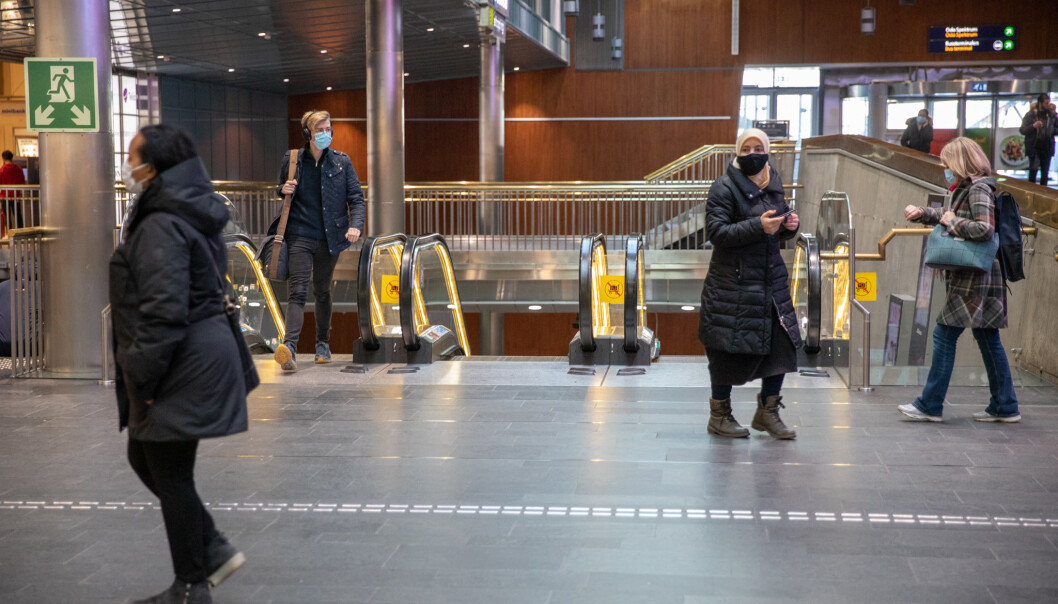 — Vi henviser til Ruter-buss 31 mellom Oslo S og Skøyen og øvrige tog som kjører, melder Vy. — Vi henviser til Ruter-buss 31 mellom Oslo S og Skøyen og øvrige tog som kjører, melder Vy.
