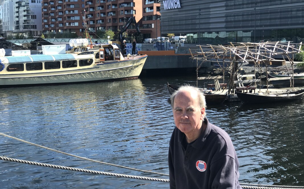 Partner i Båtservice og Norsk Yacht Charter, Kristian Qvigstad, er svært tilfreds med oppstart av ferjerute mellom Munchmuseet og Bygdøy, men ønsker også å anløpe Oslo S. Partner i Båtservice og Norsk Yacht Charter, Kristian Qvigstad, er svært tilfreds med oppstart av ferjerute mellom Munchmuseet og Bygdøy, men ønsker også å anløpe Oslo S.