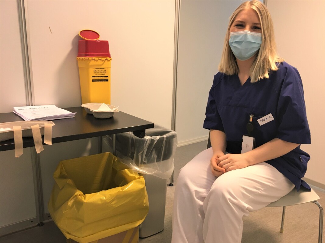 Thea Emilie Sørnes har fått nye og triveligere tanker om seg selv etter at hun fikk en arbeidsarena å lykkes i. Thea Emilie Sørnes har fått nye og triveligere tanker om seg selv etter at hun fikk en arbeidsarena å lykkes i.