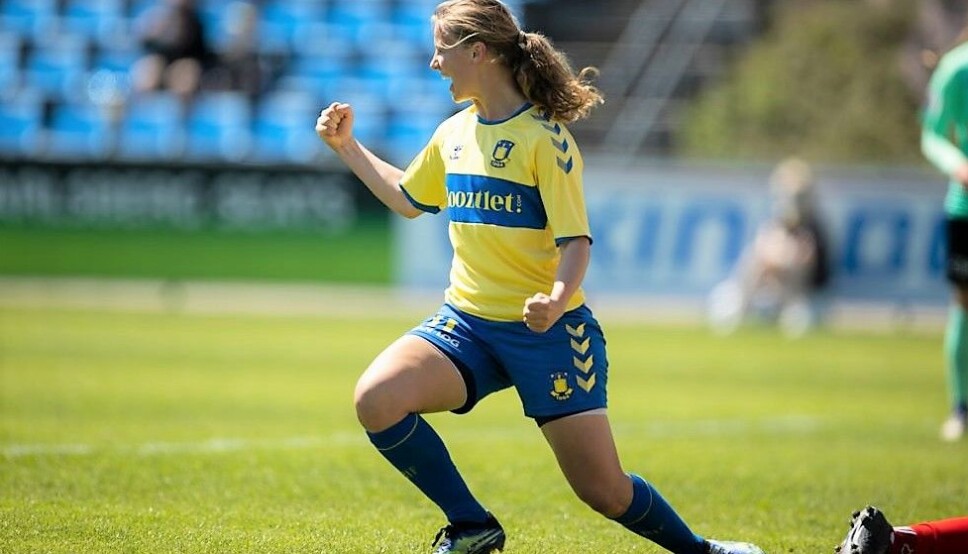 Danske Agnete Nilsen (22) skal kjempe om å bli Vålerenga-damenes neste toppscorer.