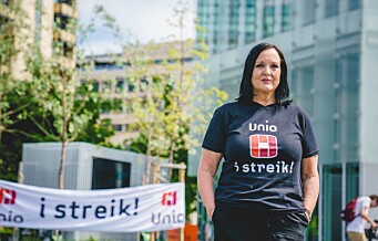 - Vi er dypt skuffet og overrasket over tvungen lønnsnemd i Oslo, sier Aina Skjefstad Andersen