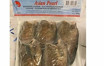 Salmonella funnet i asiatisk frossenfisk solgt i Oslo. Mattilsynet trekker tilbake varene