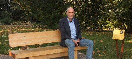 Den kontroversielle Carl von Linné-benken i Botanisk hage får nytt skilt etter rasismedebatt Den kontroversielle Carl von Linné-benken i Botanisk hage får nytt skilt etter rasismedebatt