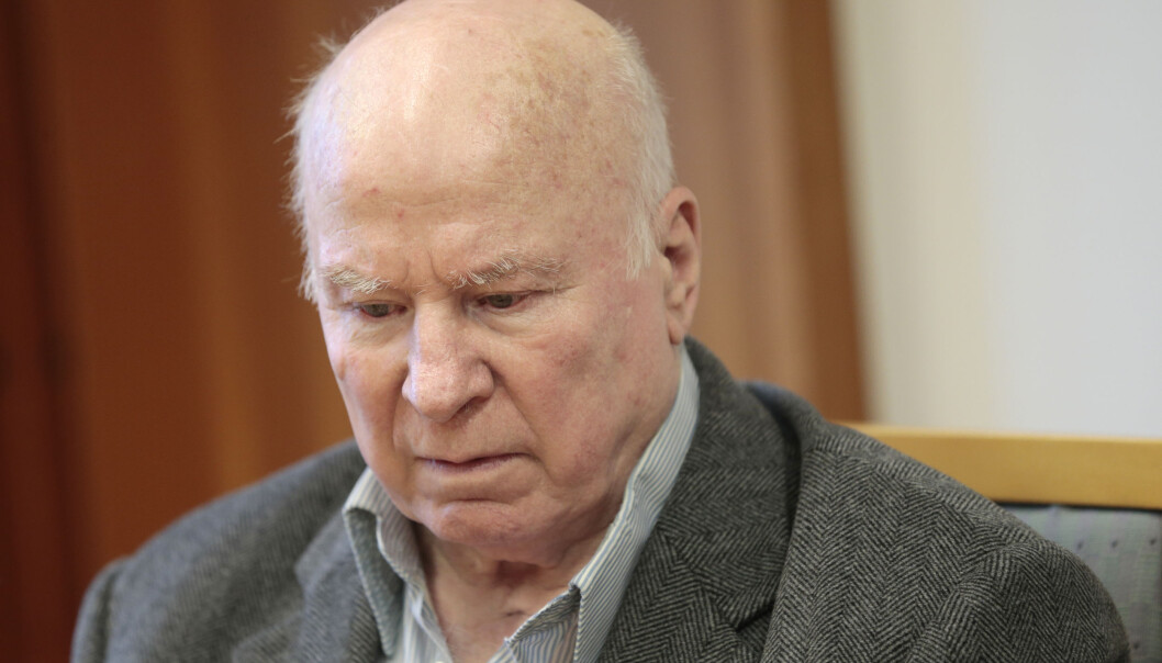 Ludvig Fredrik Fasting Torgersen under et rettsmøte i 2013. Torgersen døde i 2015. Ludvig Fredrik Fasting Torgersen under et rettsmøte i 2013. Torgersen døde i 2015.