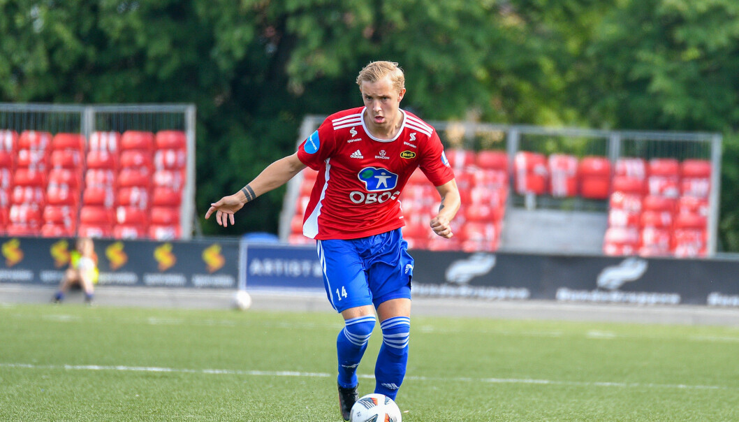 Gabriel Andersen var sikker fra straffemerket mot RBK2 Gabriel Andersen var sikker fra straffemerket mot RBK2