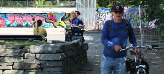 – Vedlikeholdet av Lilleborgbanen ved Torshovparken er under enhver kritikk. Det er trist, sier han som tegnet anlegget – Vedlikeholdet av Lilleborgbanen ved Torshovparken er under enhver kritikk. Det er trist, sier han som tegnet anlegget