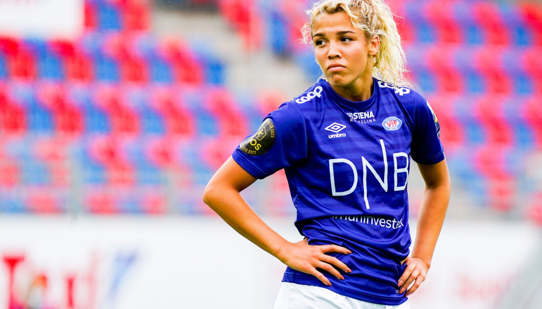 Celin Bizet Ildhusøy spilte onsdag sin siste kamp for Vålerenga i denne omgangen. Nå venter profflivet i utlandet. Celin Bizet Ildhusøy spilte onsdag sin siste kamp for Vålerenga i denne omgangen. Nå venter profflivet i utlandet.