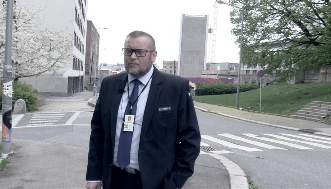 Tor-Inge Kristoffersen var på jobb som sikkerhetsvakt i regjeringskvartalet da bomben gikk av 22. juli 2011. Han satt 17 meter unna bombebilen.
