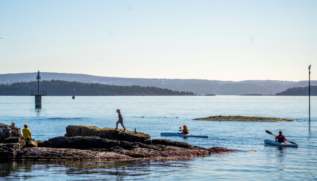 Farvannet utenfor Huk er vanligvis svært trafikkert, både av fritidsbåter, vannscootere, kajakker og yrkestrafikk. Farvannet utenfor Huk er vanligvis svært trafikkert, både av fritidsbåter, vannscootere, kajakker og yrkestrafikk.