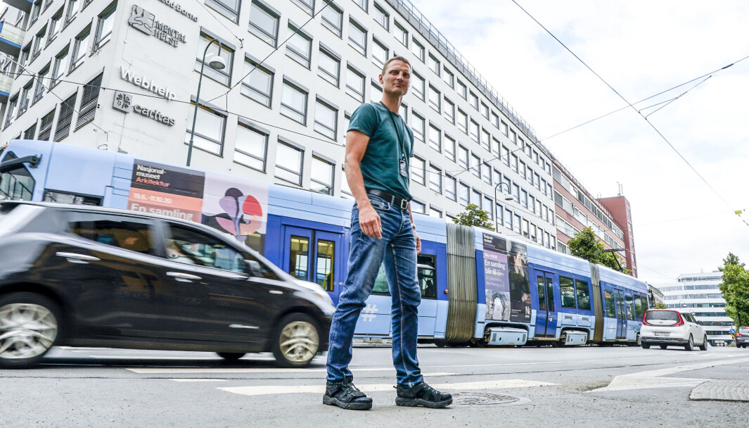 Smittevernoverlege i Oslo Frode Hagen ved Oslo kommune Helseetaten sier at det nå i avslutningen for dose én kan bli aktuelt å sende noen dosertil andre kommuner. Foto: Lise Åserud / NTB Smittevernoverlege i Oslo Frode Hagen ved Oslo kommune Helseetaten sier at det nå i avslutningen for dose én kan bli aktuelt å sende noen dosertil andre kommuner. Foto: Lise Åserud / NTB