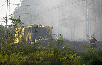 Skogbrann i Nordmarka: — Vi mener å ha kontroll på brannen, sier brann- og redningsetaten