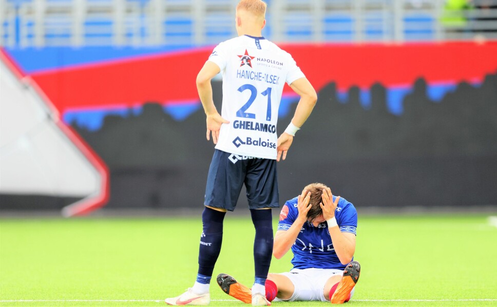 Ivan Näsberg og de andre Vålerenga-spillerne drømte om å komme videre i Conference League. Den drømmen brast til tross for kveldens 2-0 seier hjemme over belgiske Gent.