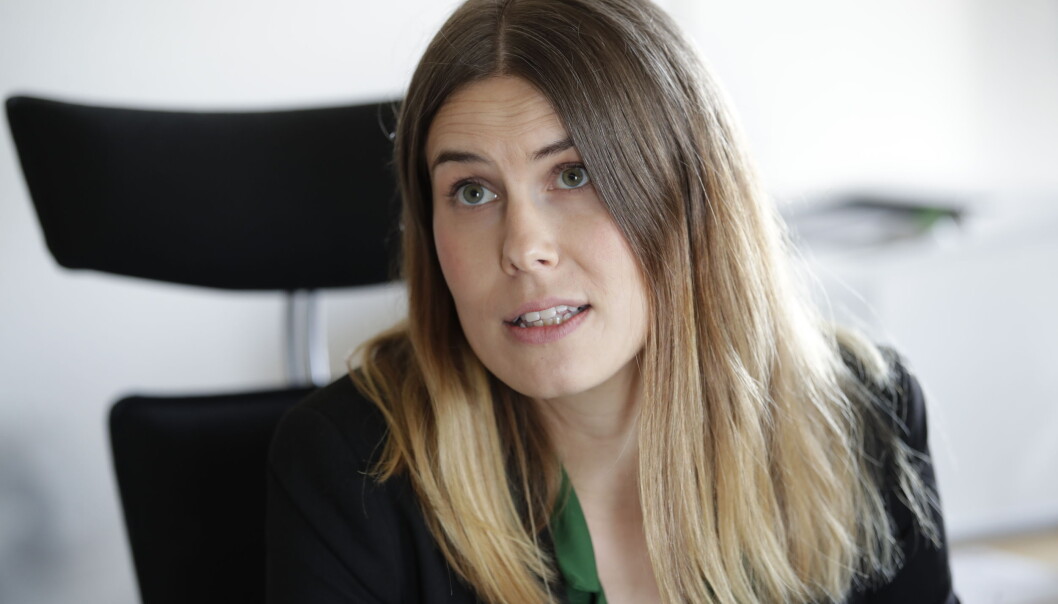Miljø- og samferdselsbyråd Sirin Stav (MDG). Miljø- og samferdselsbyråd Sirin Stav (MDG).