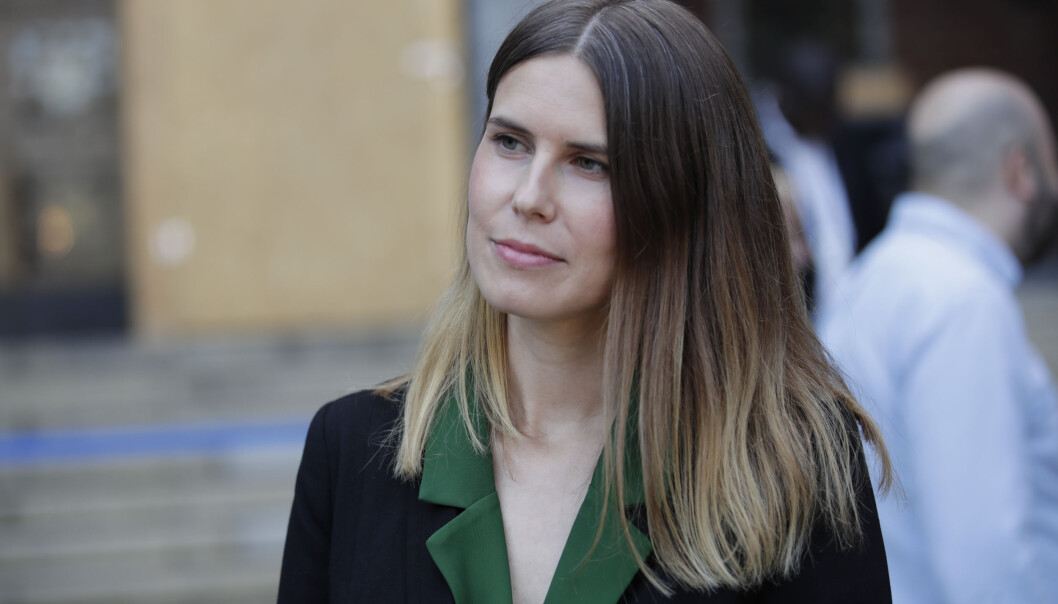 Byråd for miljø og samferdsel i Oslo, Sirin Stav (MDG). Byråd for miljø og samferdsel i Oslo, Sirin Stav (MDG).