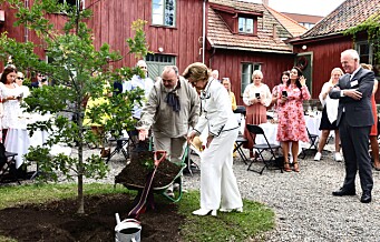 Sonja plantet Dronningeika på Vestre Aker prestegård. Snart blir det nabolagshus med kafé her